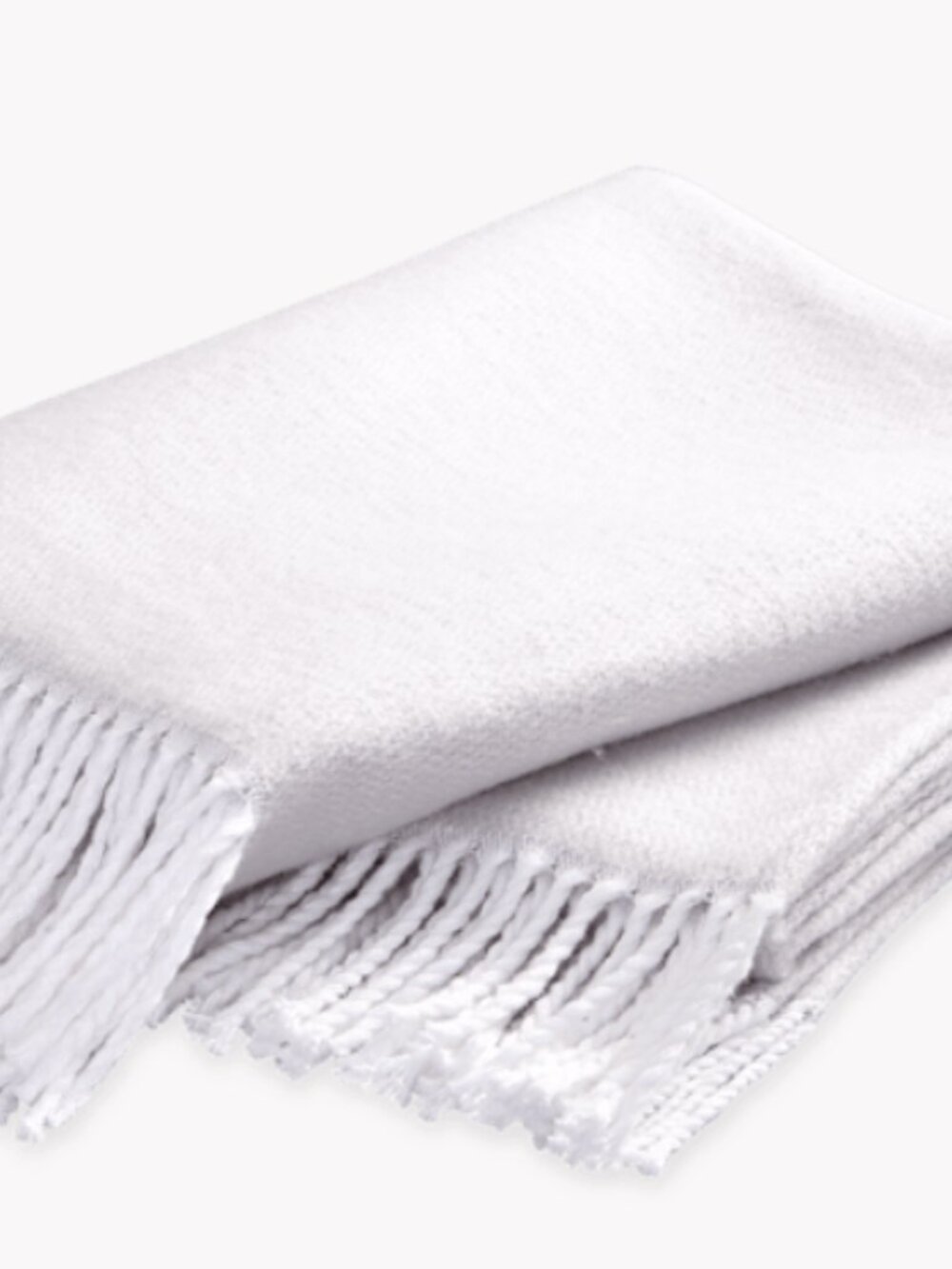 Matouk Pezzo Throw Silver NEW